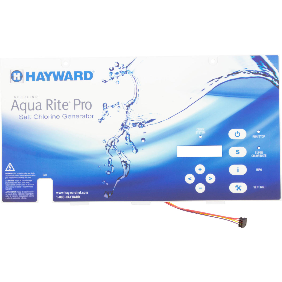 Hayward Display Membrane Key Pad - GLX-AR-PRO-MEM