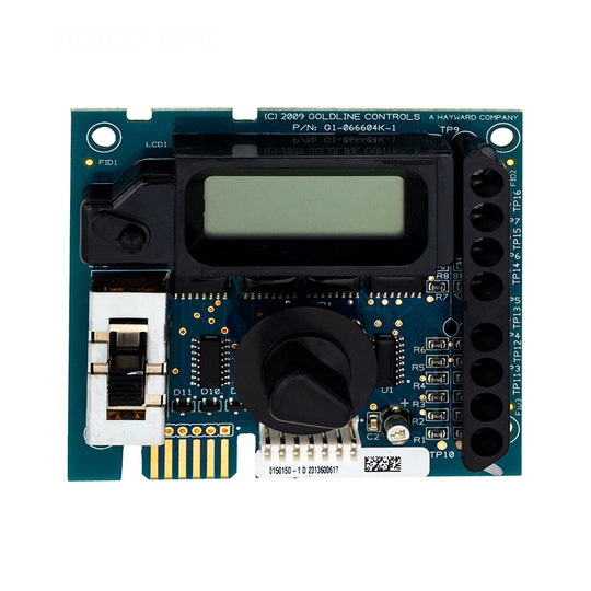 Hayward Aquarite Goldline GLX-PCB-DSP Display Board