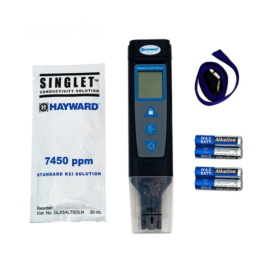 Hayward Hand Held Floating Salt Tester Waterproof - GLX-SALTMETER