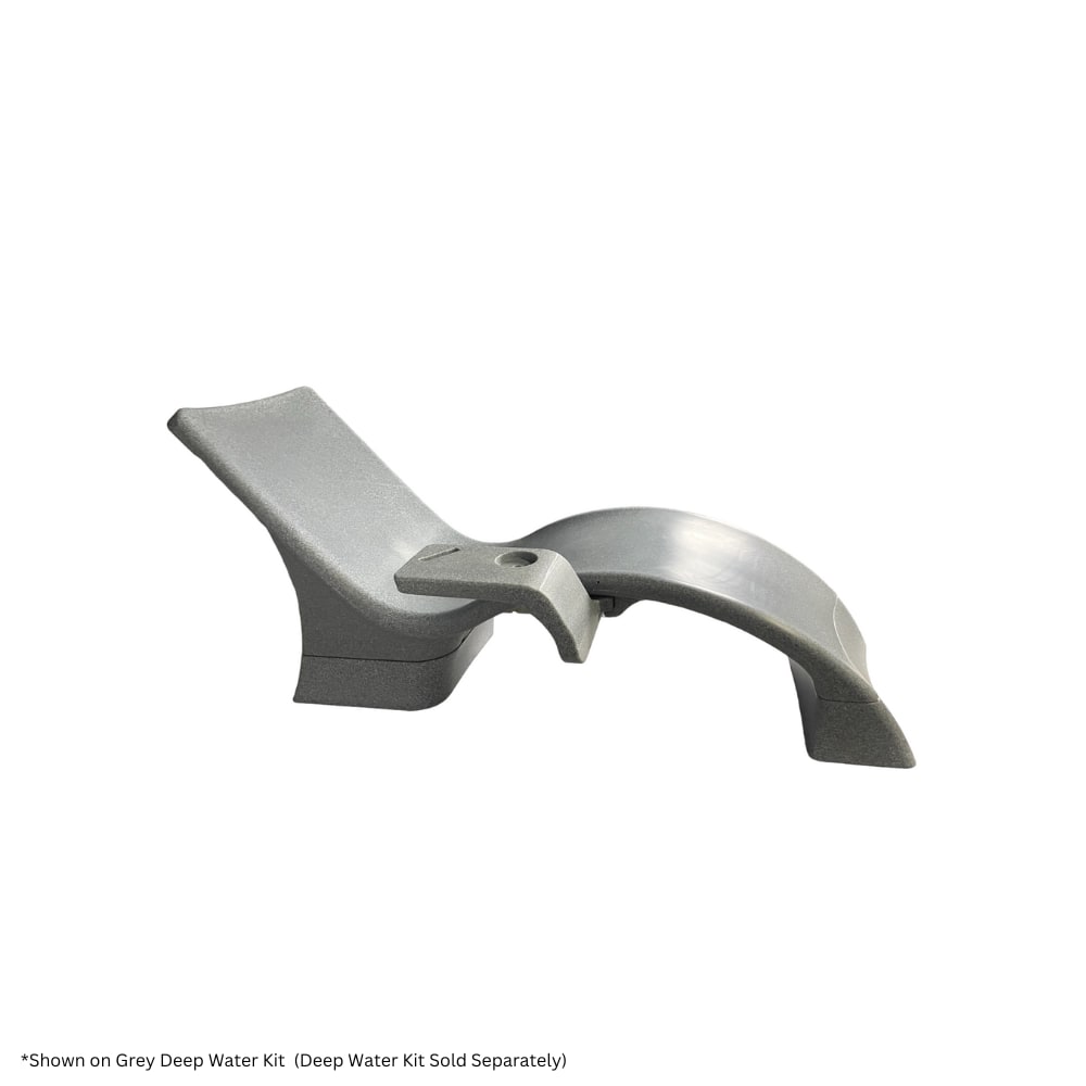 Global Pool Products Gpp Lounge Chair & Connect Table - Gray *sold in Pairs* - GPP-LFS-G