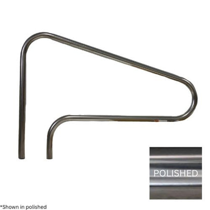 Global Classic 3 Bend Handrail Polished .049 | Global-Rl-C49-3Bnd-Ss