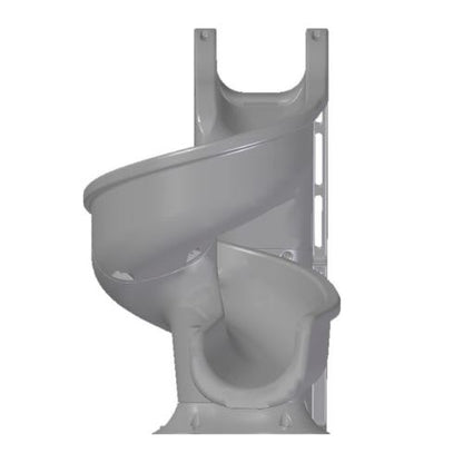 Global Pool Products Tsunami Slide with LED Light Gray 360^ - GPPSTS-GREY-LED