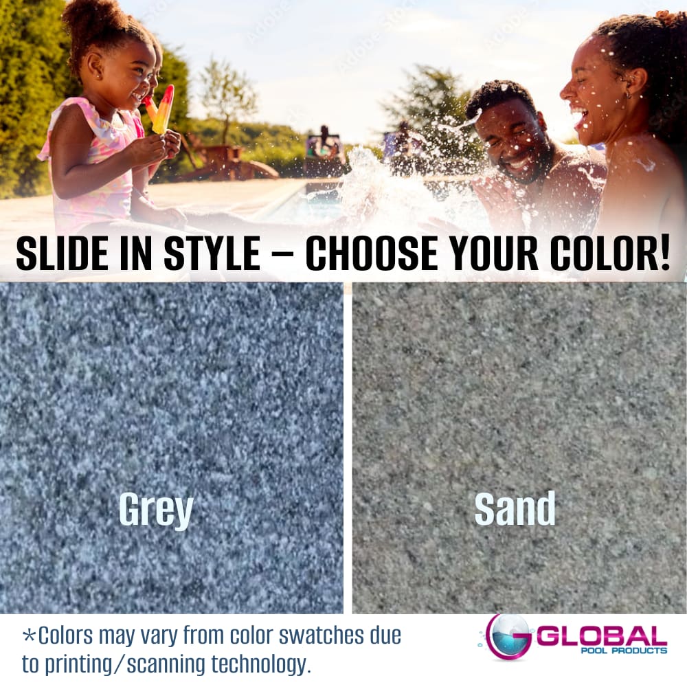 Global Pool Products Sand 360^ Tsunami Slide - GPPSTS-SAND
