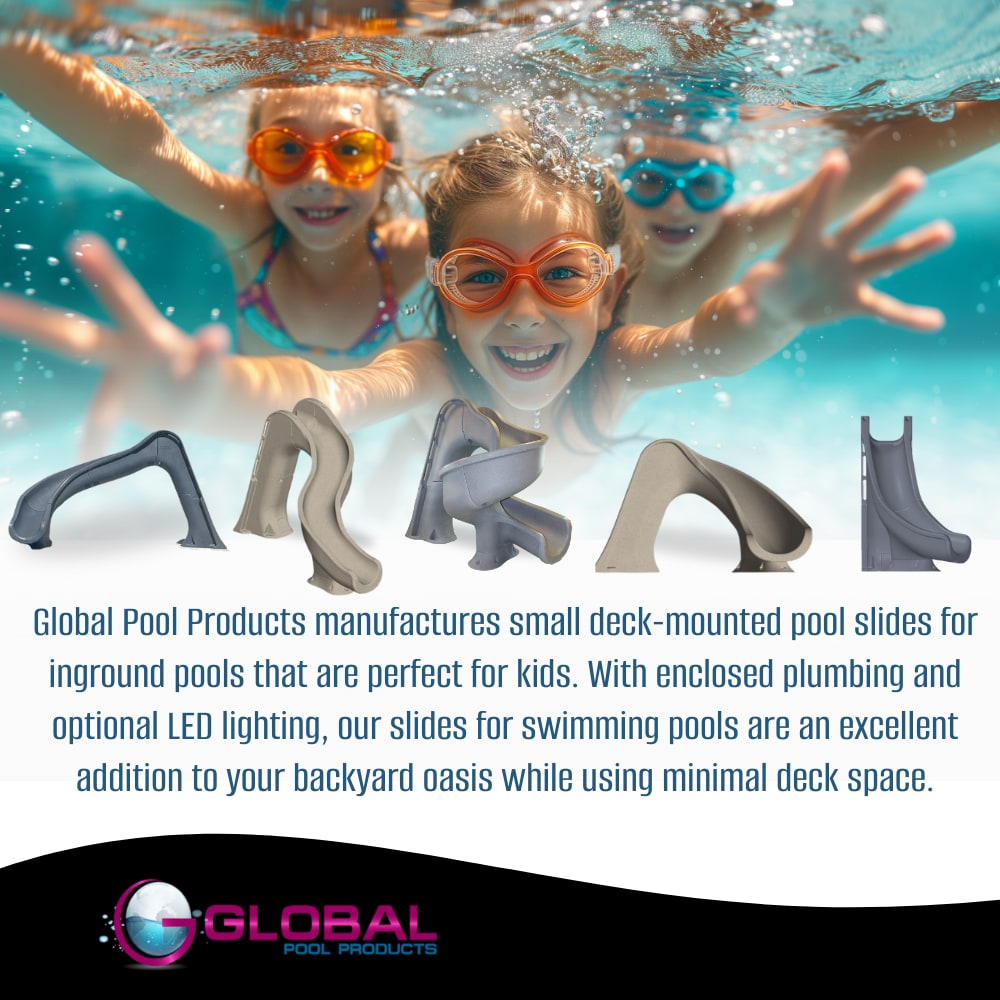 Global Pool Products Sand 360^ Tsunami Slide - GPPSTS-SAND