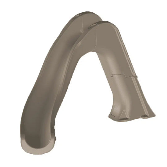 Global Tidal Wave Slide Left Turn Sand - GPPSTW-SAND-L