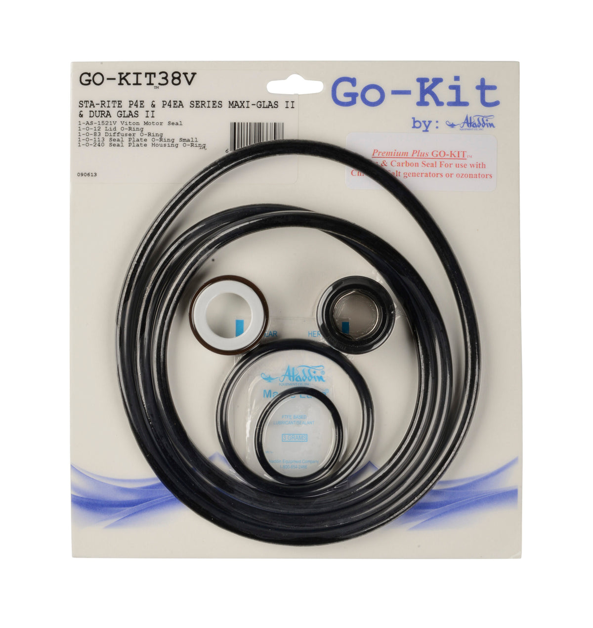 Aladdin Max-E-Glas II Pump Seal Kit Viton Sta-Rite - GO-KIT38V-9
