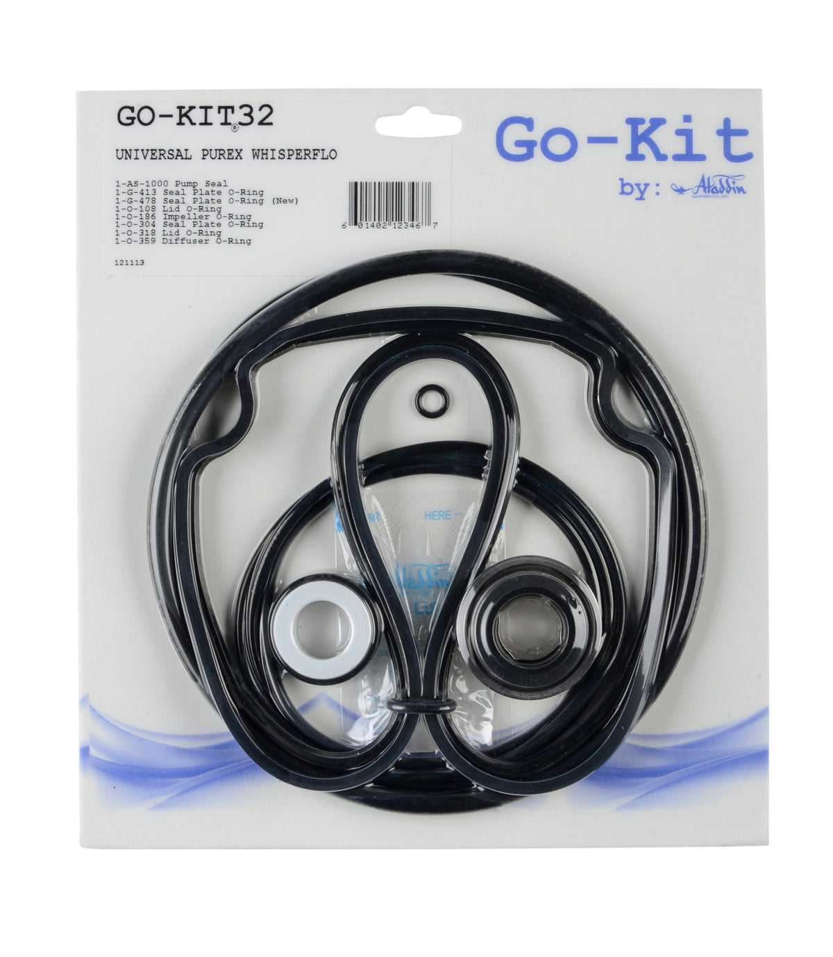 Aladdin Whisperflo and Intelliflo Kit Universal Purex - GO-KIT32-9