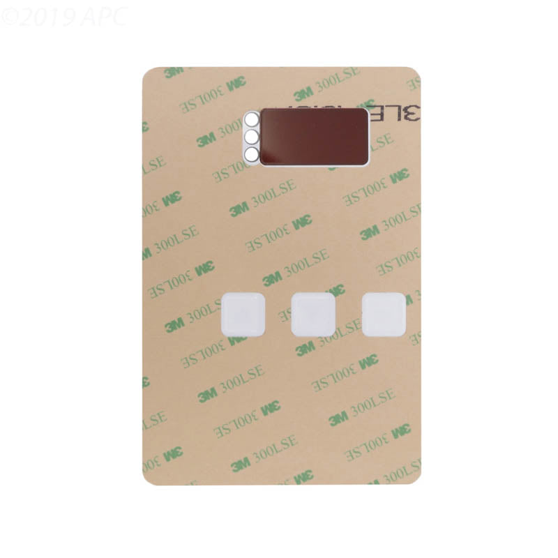 Raypak Control Panel Decal Digital Lcd - H000330