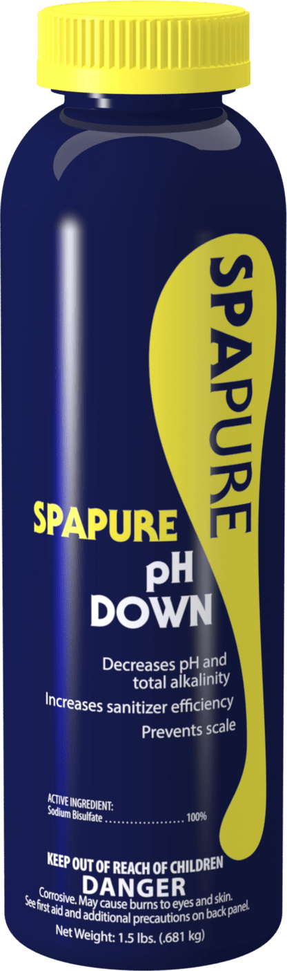 SpaPure pH Down 24 oz Bottle 12/Case | C002625-CS20B8