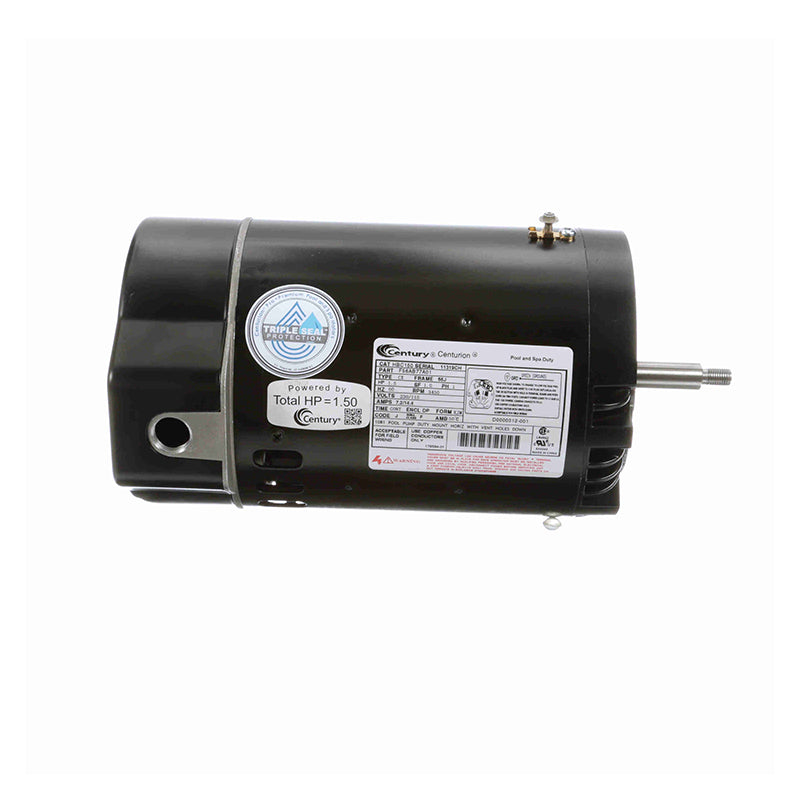 Century C-Face Centurion Pro Motor 1.5HP 115/230V M56JFR - HBC150
