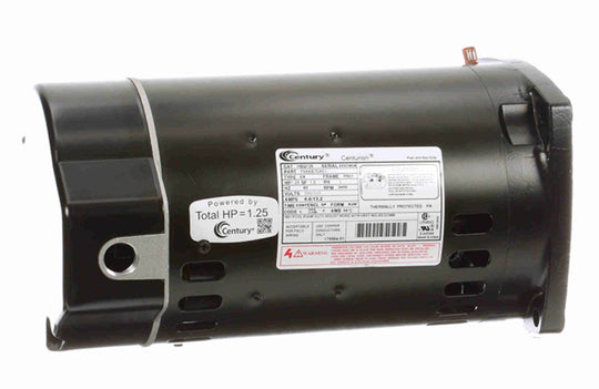 Century® Centurion® HBQ125 Pro Square Flange Pool and Spa Pump Motor 1-1/4HP 115/230V; 56FR