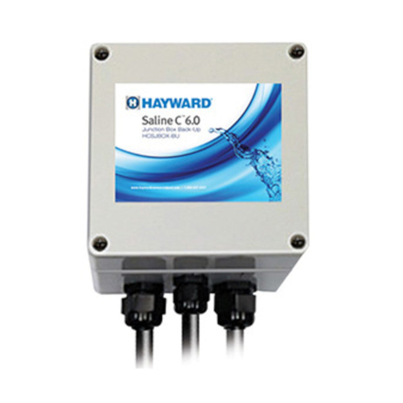Hayward HCSJBOX-BU Saline C® 6.0 Pre-Wired Back-Up Electrical Junction Box 120V
