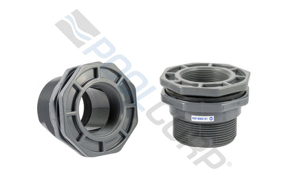 Hayward HCXFBFA1001 HCF Series Sand Filter Bulkhead Fitting Assembly 2 Pack