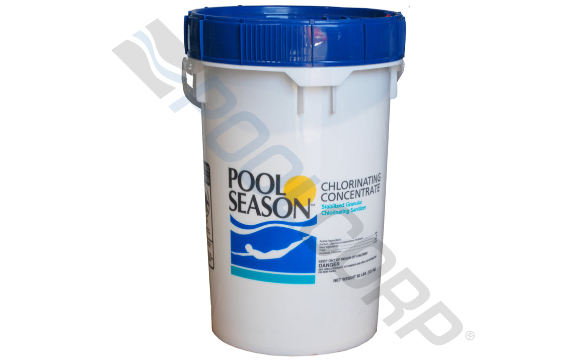Pool Season® 47251320 50 lb Pail Chlorinating Concentrate