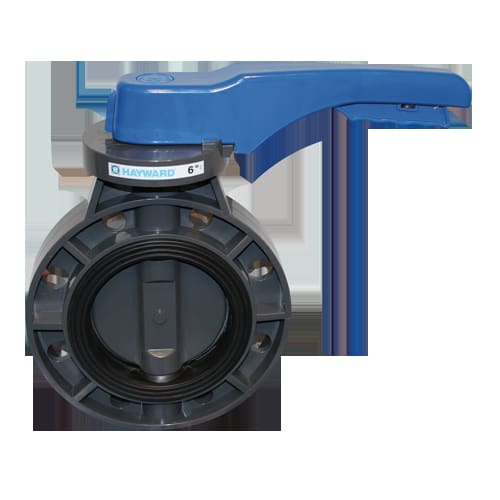 Hayward BYCN 6" PVC Butterfly Valve Lever | BYCN1060E1LGB