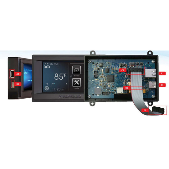 Hayward Omnilogic Display Board - HLX-LOC-DSP