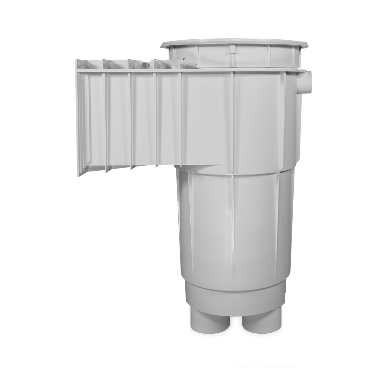 Hayward Skim Master Skimmer, 2" S x 2-1/2" SP w/Float Valve,Tan Cover, Over Flo Port, White, Concrete  | SP1072S210FVA