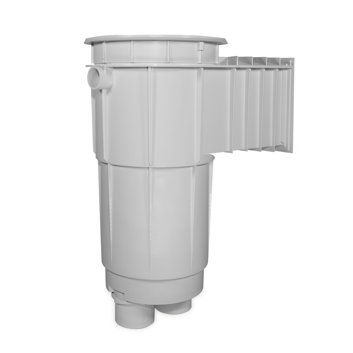 Hayward Skim Master Skimmer, 2" S x 2-1/2" SP w/Float Valve,Tan Cover, Over Flo Port, White, Concrete  | SP1072S210FVA