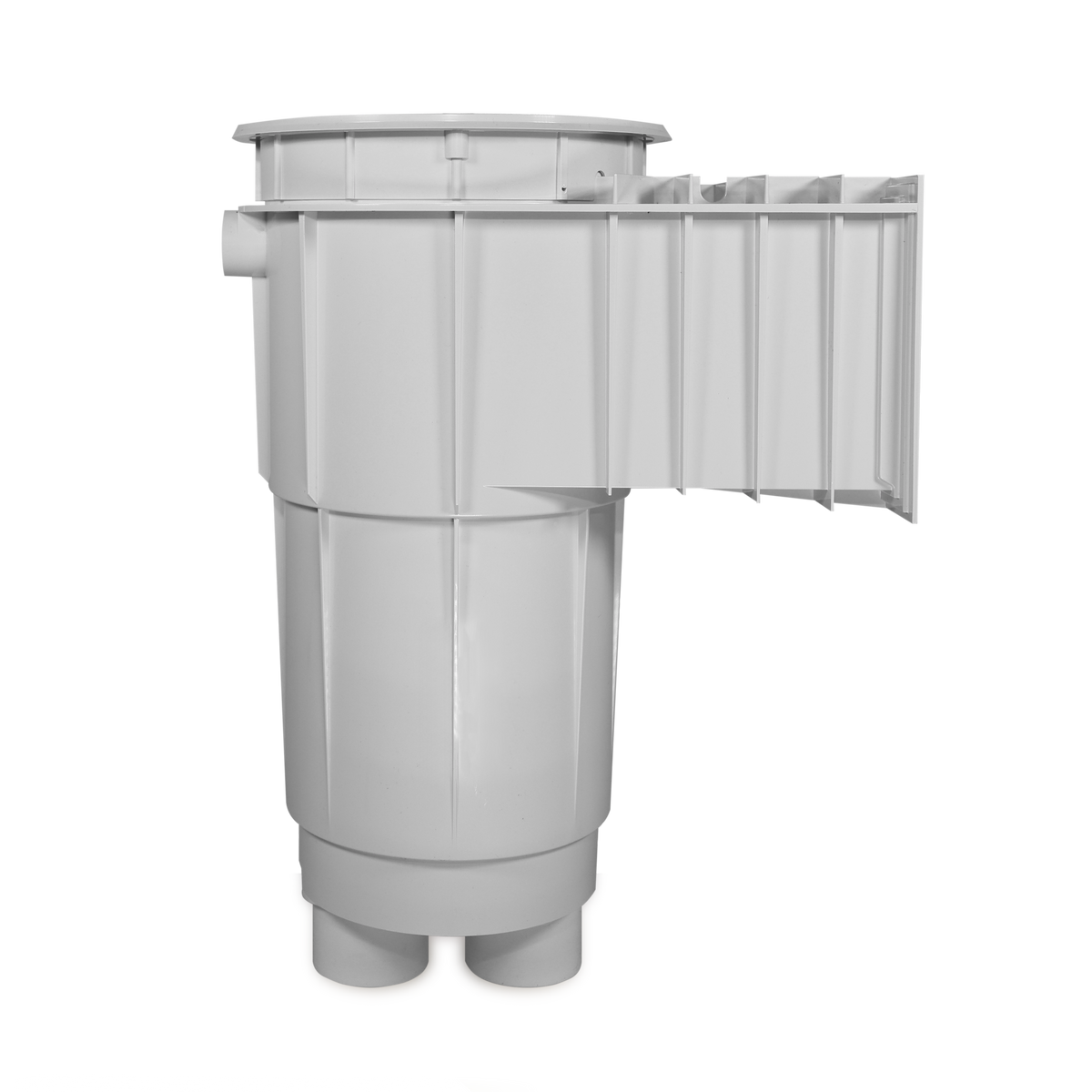 Hayward Skim Master Skimmer, 2" S x 2-1/2" SP w/Float Valve,Tan Cover, Over Flo Port, White, Concrete  | SP1072S210FVA