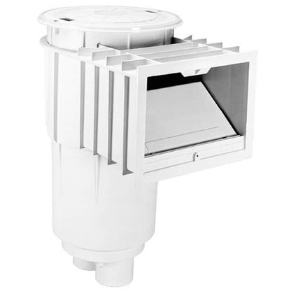Hayward Concrete Auto-Skim Series Skimmer,  2" FIP, Square Cover, White | SP1082