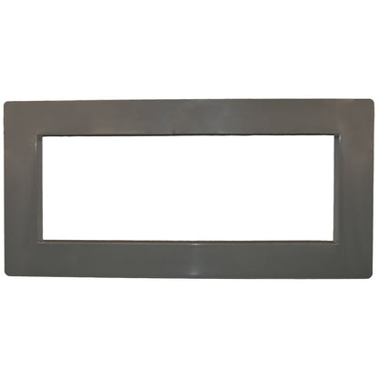 Hayward Skimmer Snap-On Face Plate Cover, Dark Gray, Vinyl/Fiberglass | SP1085FDGR