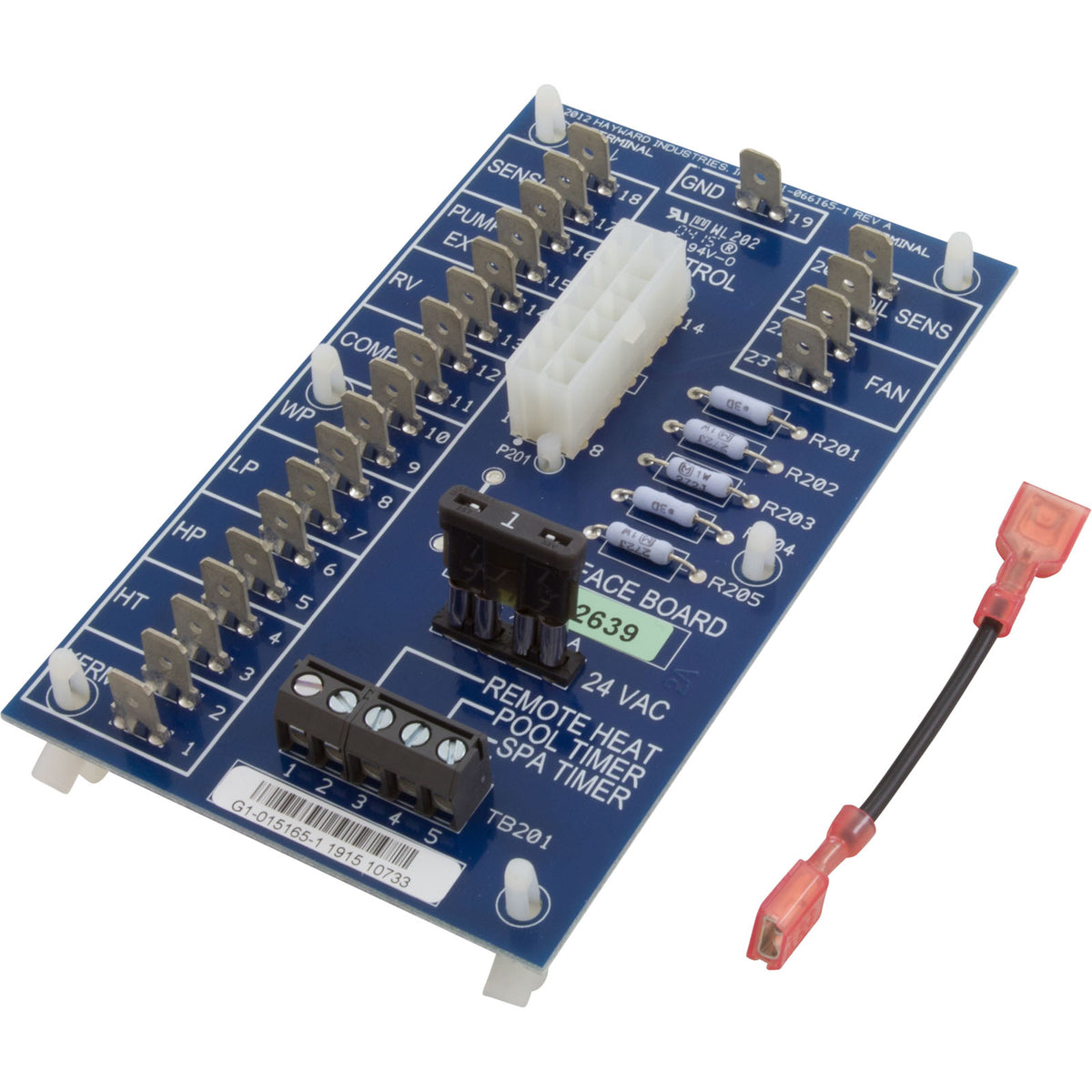 Hayward HeatPro Board Control Interface - HPX11024130
