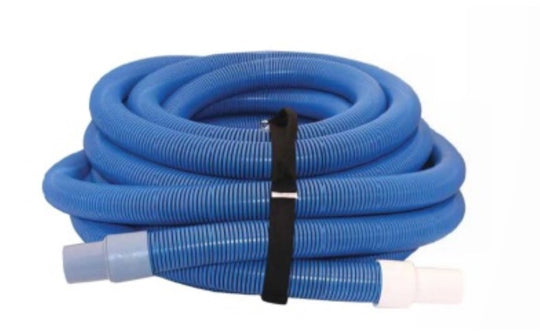 PoolStyle VP762112040PCOB2 1-1/2" x 50' Supreme Series Vacuum Hose with Swivel Cuff