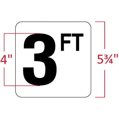 Inlays Vinyl Stick On 3Ft 6" X 6" | V620030