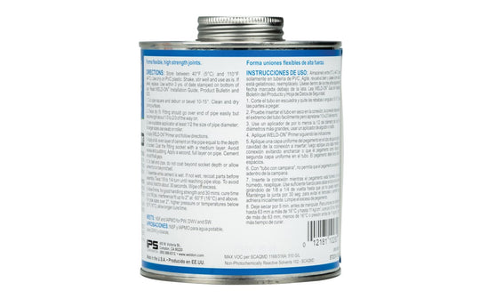 IPS Medium Body Flex PVC Cement Qt 795 Clear - 10280