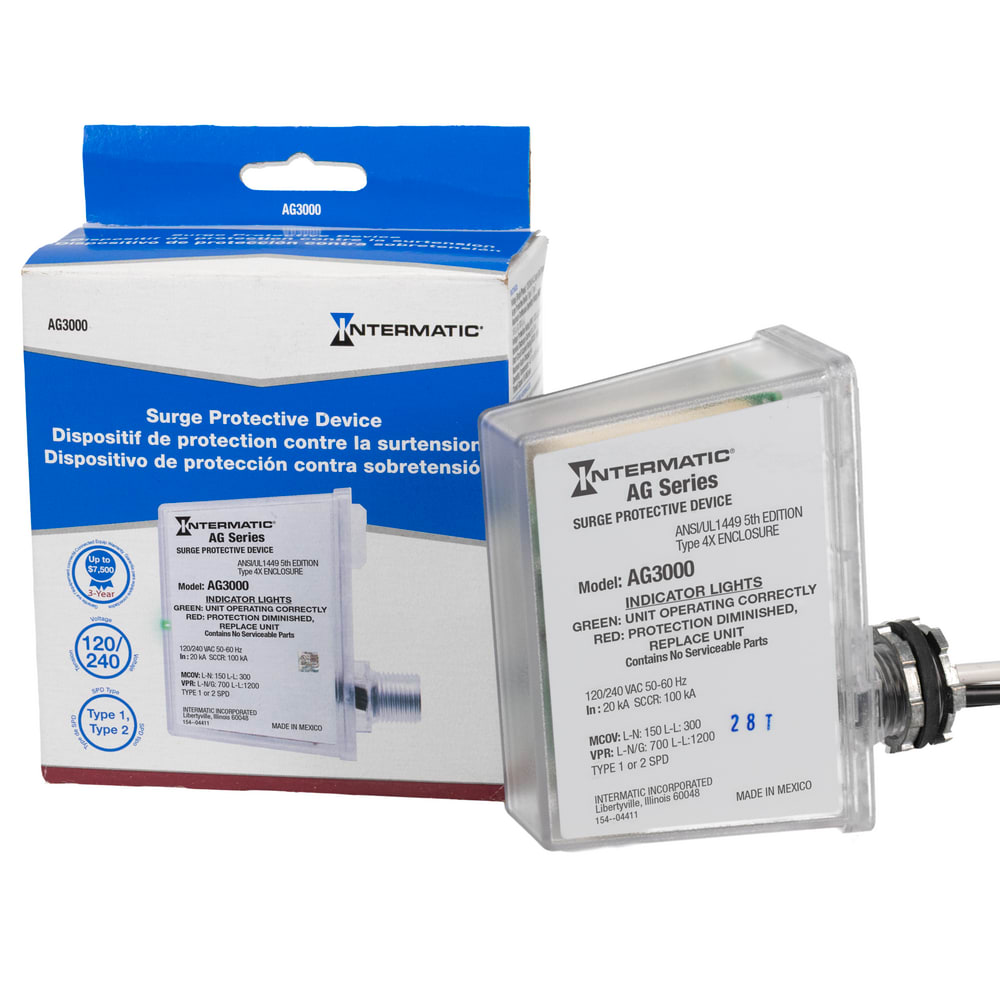Intermatic Hvac Surge Protective Device 120/240V - AG3000
