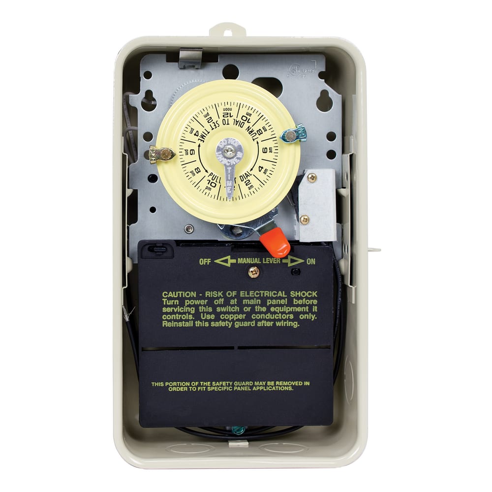 Intermatic Two Circuit Mechanical Time Switch Heat Delay - T104R201
