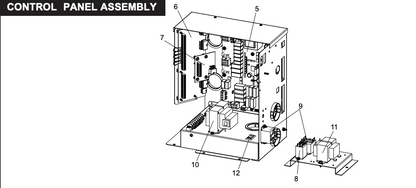 Zodiac CXi Asme Commercial Heater Liquid Propane 750K BTU CXI750PN parts diagram