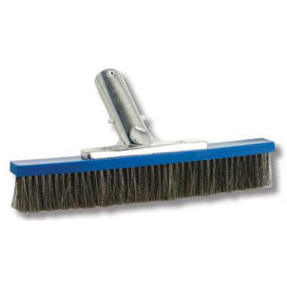 A&B Brush Algae Pool Brush with Metal Handle 10" Stainless Steel - JED274