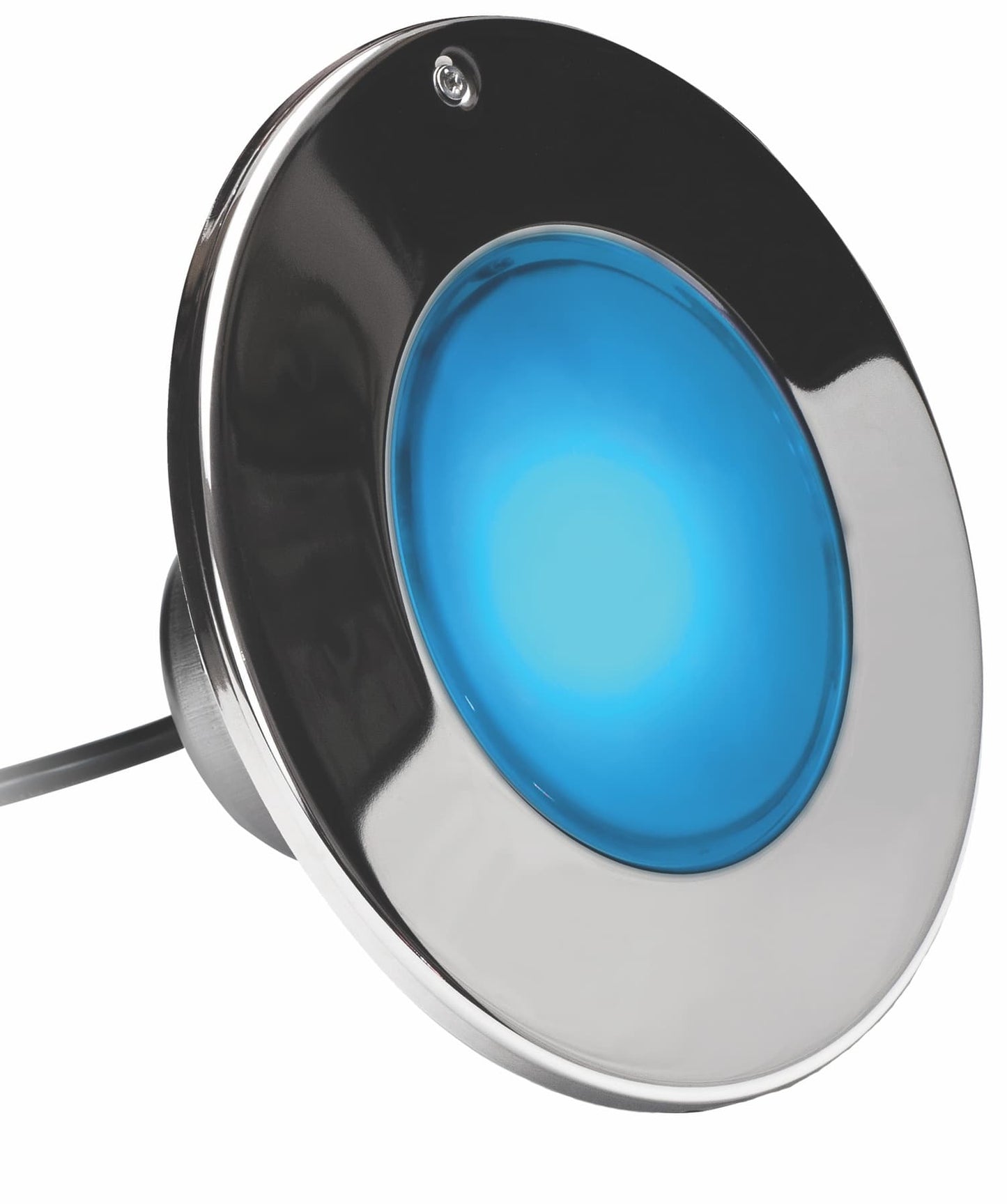 J&J Electronics ColorSplash XG LED Pool Fixture for SwimQuip Niche, 59 W(500 W Equiv), 120 V, 847Lm, 100' Cord | LPL-F2CW-120-100-P