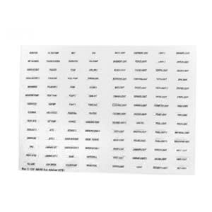 Jandy Auxiliary Equipment Decal Set - 6781+
