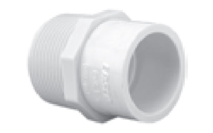 Westlake Pipe & Fittings Adapter, 2 x 1-1/2" MPT x Slip PVC Schedule 40 - 436251
