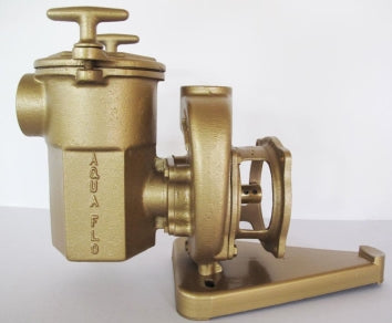 Aqua-Flo A Series 3/4 HP 1-1/2" Suction 5" Trap (30 lb) - 11907000