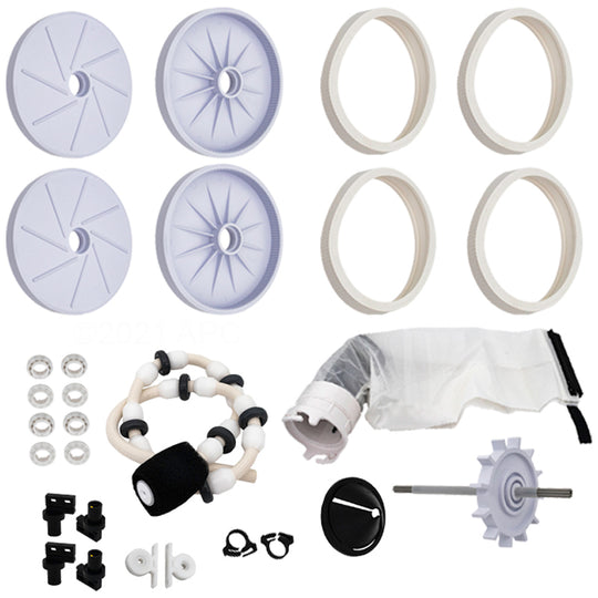 Restore your Pentair Legend 4-Wheel pool cleaner to peak cleaning performance with the Pentair LL206N Legend 4-Wheel Overhaul Kit