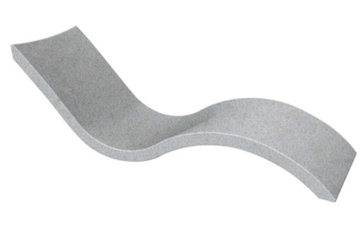 Ledge Signature Chaise Granite Gray - LL-SG-C-GG
