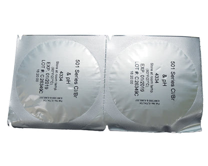 LaMotte Cl/br/tc/ph Spin Disk 50/PK 3-WAY 3-USE - 4334-H