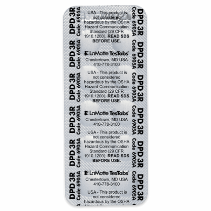 Lamotte Chlorine DPD #3R RAPID TesTabs Tablets, 1000 Tabs | 6905A-M