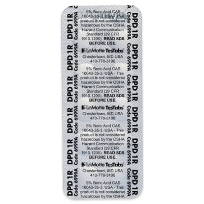 Lamotte Chlorine DPD #1 RAPID TesTabs Tablets, 1000 Tabs | 6999A-M