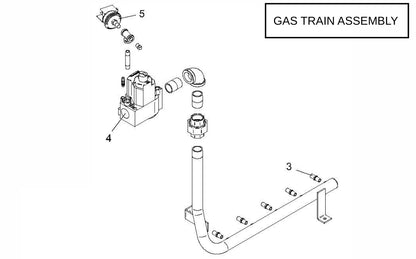 Lochinvar EnergyRite Pool Heater 399k BTU/Hr with Cupro-nickel Heat Exchanger ERN402-A-8009 parts diagram