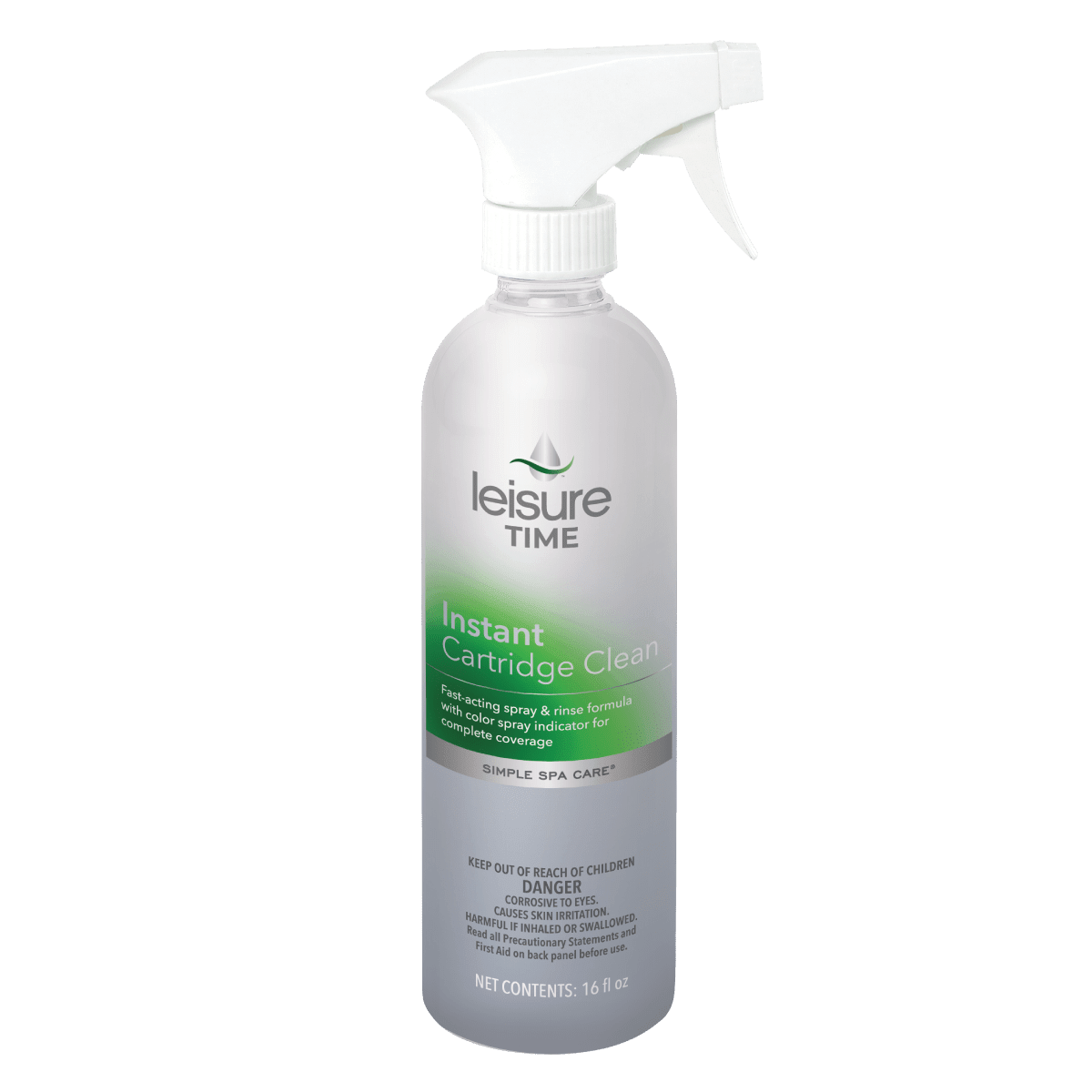 Leisure Time Spa Instant Cartridge Filter Cleaner, 16 oz Bottle | S