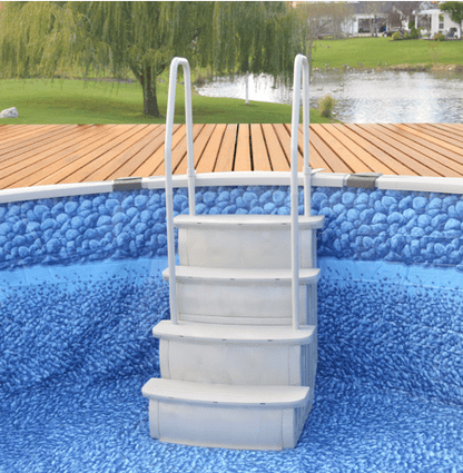 Main Access Easy Entry 36" Drop-in Step w/ Dual Handrails | 200400T