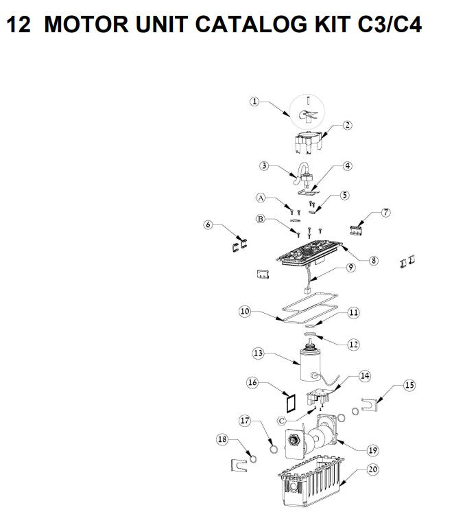 Maytronics Dolphin Wave 80 Robotic Pool Cleaner 24 VDC 99991080-US parts diagram