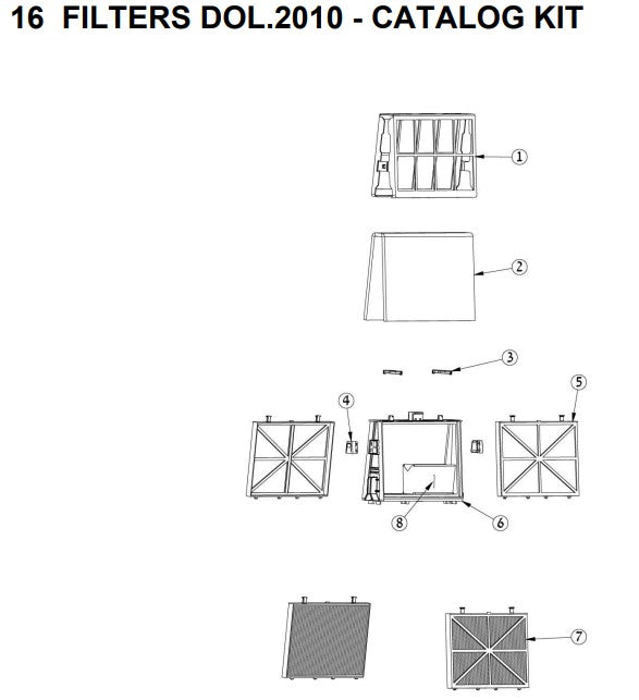 Maytronics Dolphin Wave 80 Robotic Pool Cleaner 24 VDC 99991080-US parts diagram
