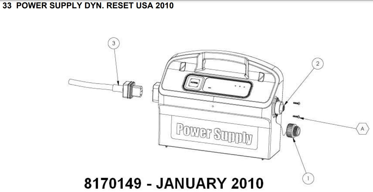 Maytronics Dolphin Wave 80 Robotic Pool Cleaner 24 VDC 99991080-US parts diagram