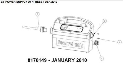 Maytronics Dolphin Wave 80 Robotic Pool Cleaner 24 VDC 99991080-US parts diagram