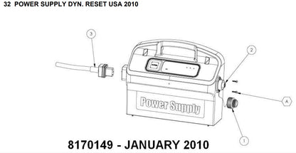 Maytronics Dolphin Wave 100 Robotic Pool Cleaner 9999096X-USW parts diagram